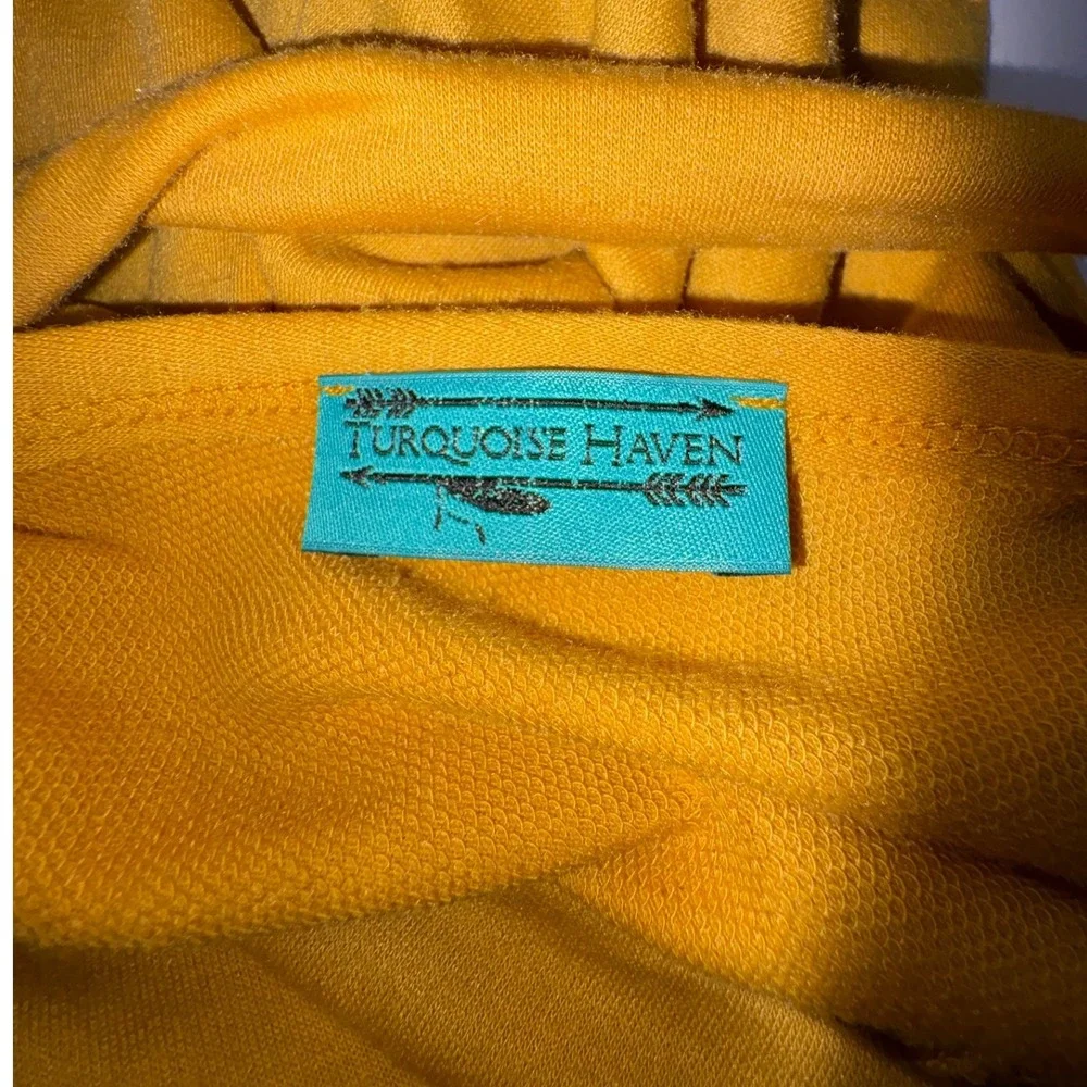 Cecico & Turquoise Haven Womens Tops Bundle Grey Off Shoulder Yellow V-Neck L - Picture 11 of 13